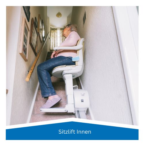 Treppenschrägaufzug - Sitzlift